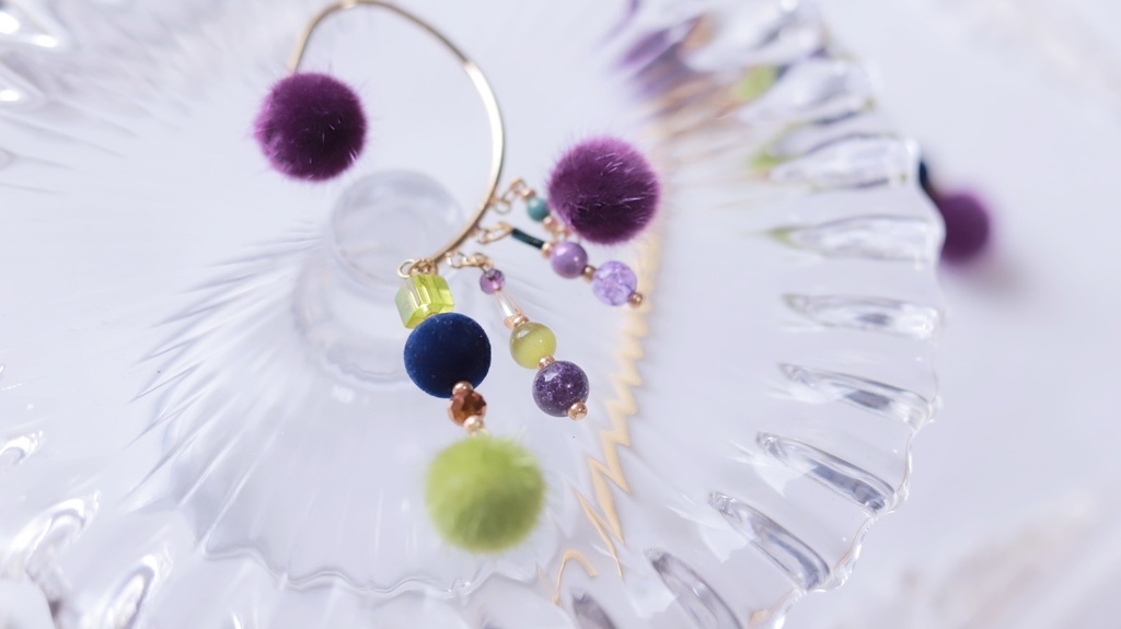 山ブドウのイヤーフック