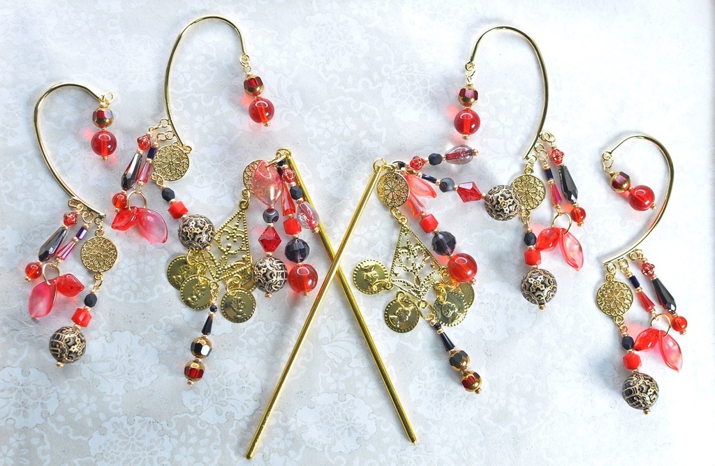 アラビアン赤かんざし