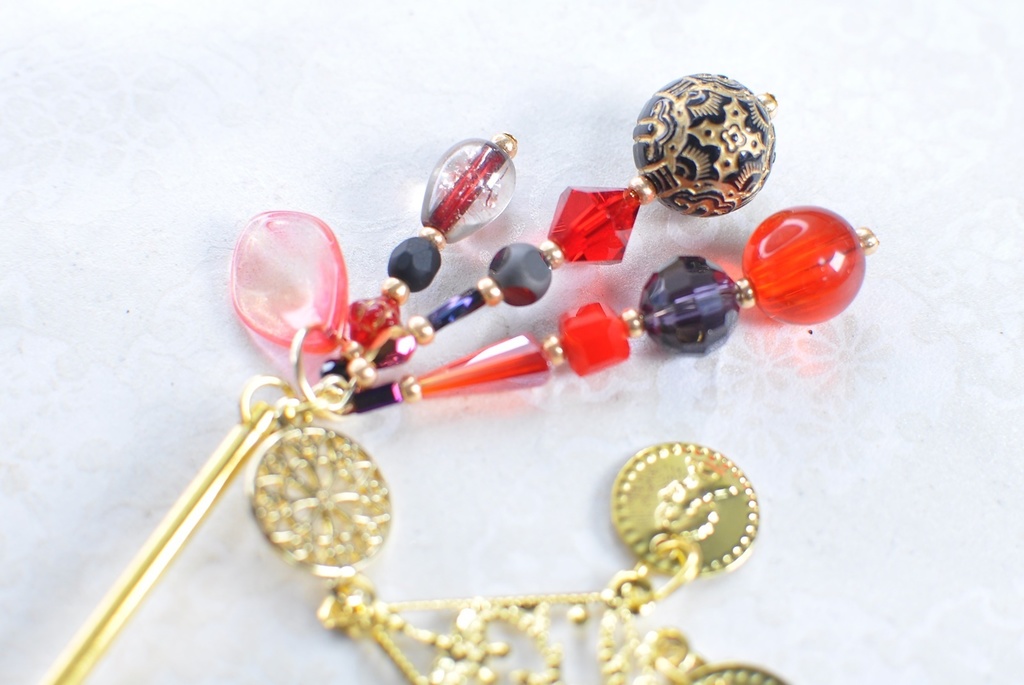 アラビアン赤かんざし