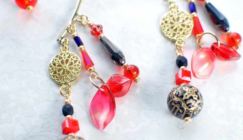 アラビアン赤かんざし