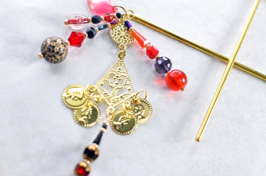 アラビアン赤かんざし