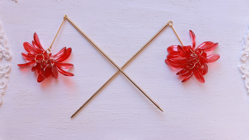 曼殊沙華のかんざし