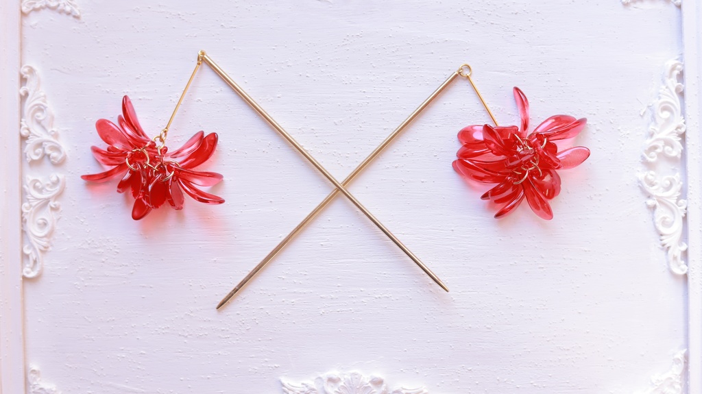 曼殊沙華のかんざし