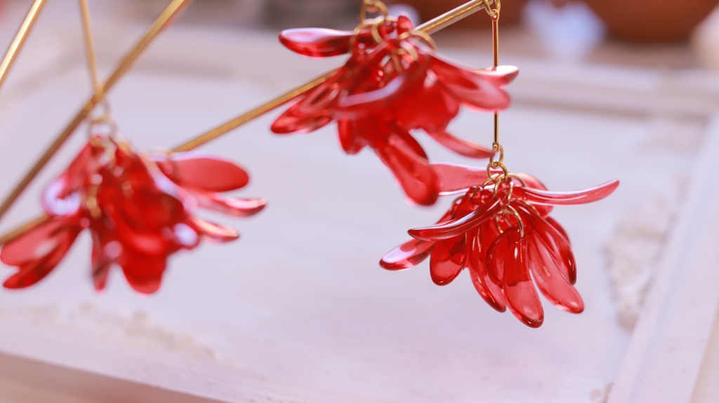 曼殊沙華のかんざし