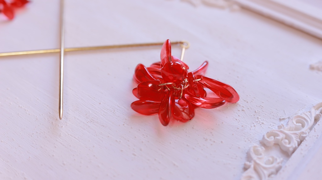 曼殊沙華のかんざし