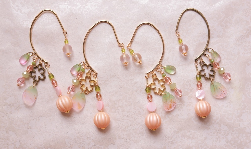 桜餅のイヤーフック