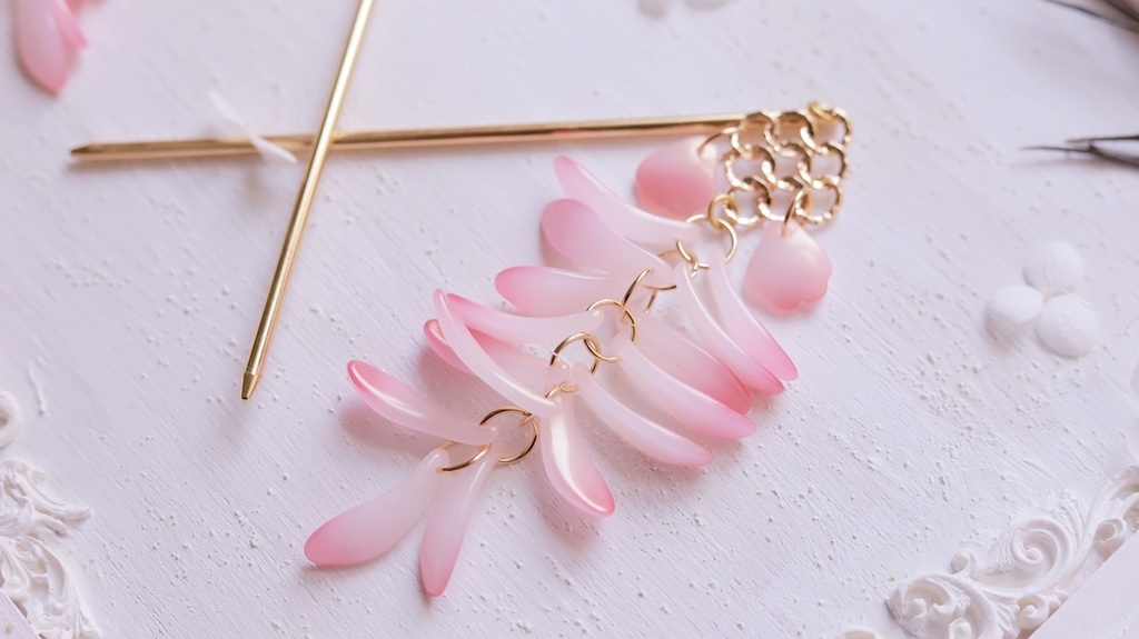 桜龍のかんざし