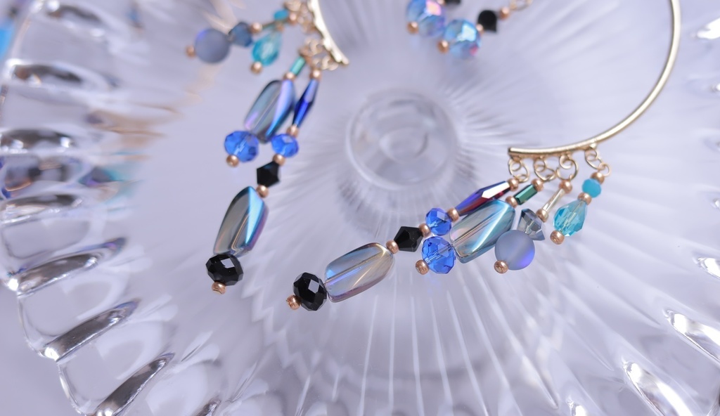 モルフォ蝶のイヤーフック