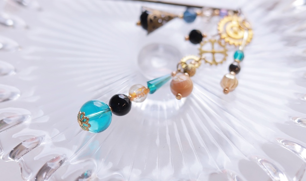 スチームパンクかんざし・金