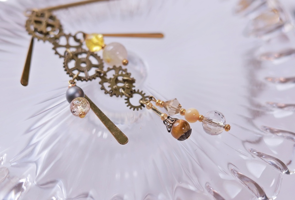 スチームパンクかんざし・金