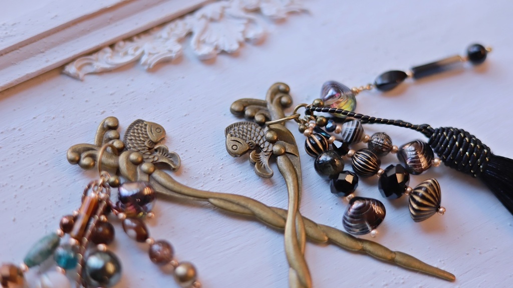 シジミの味噌汁変わり軸かんざし