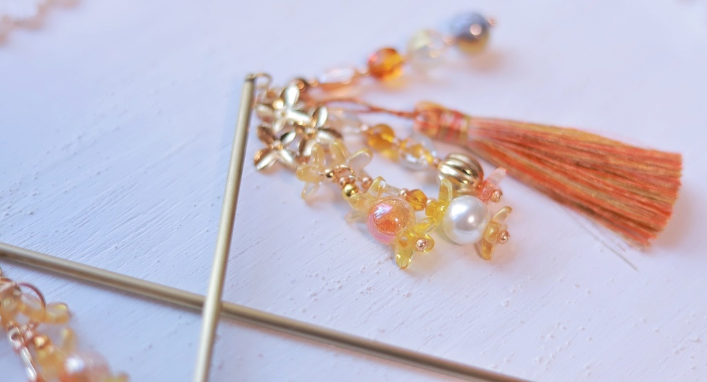 キンモクセイのかんざし