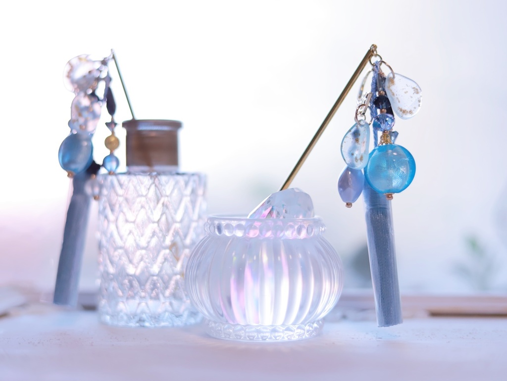 氷鶴のかんざし