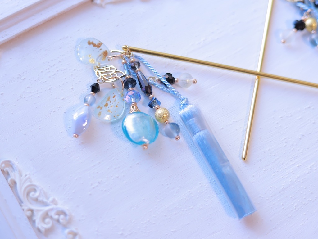 氷鶴のかんざし