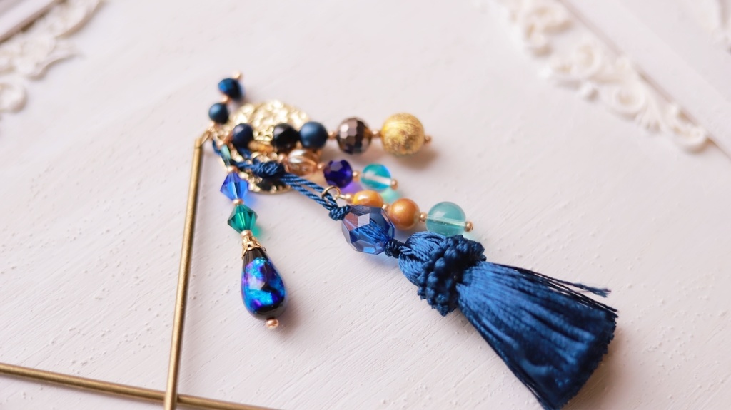 星月夜 / フィンセント・ファン・ゴッホイメージかんざし