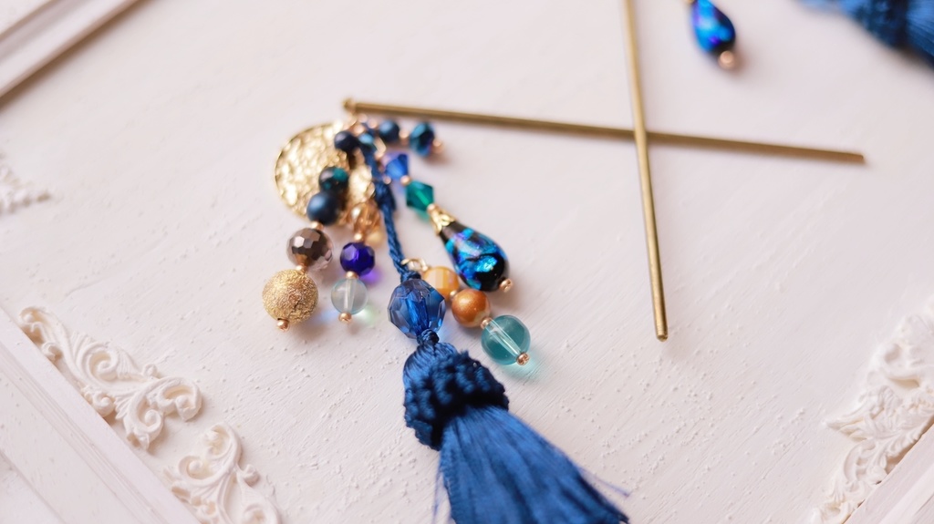 星月夜 / フィンセント・ファン・ゴッホイメージかんざし