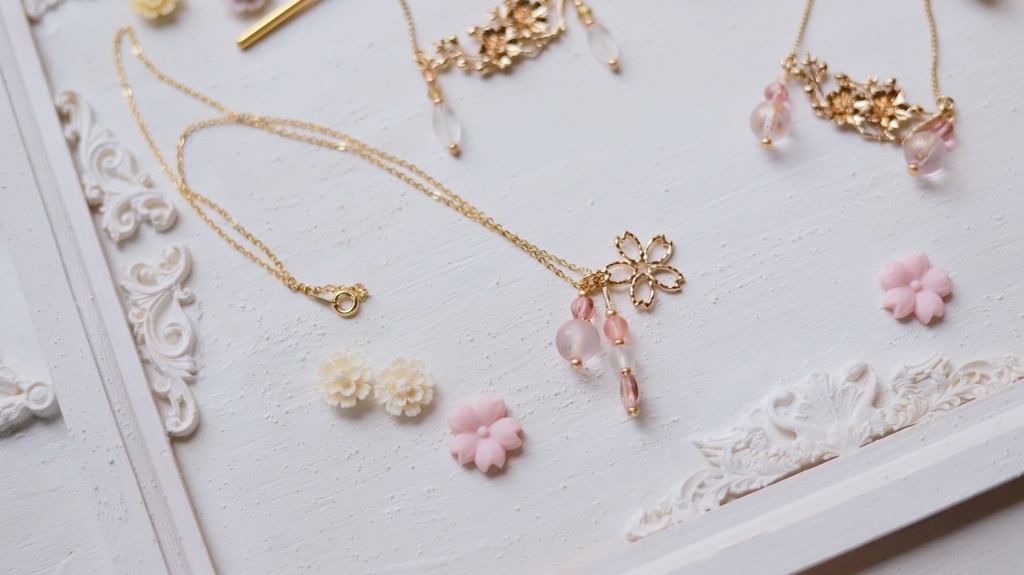 春爛漫・桜のペンダント