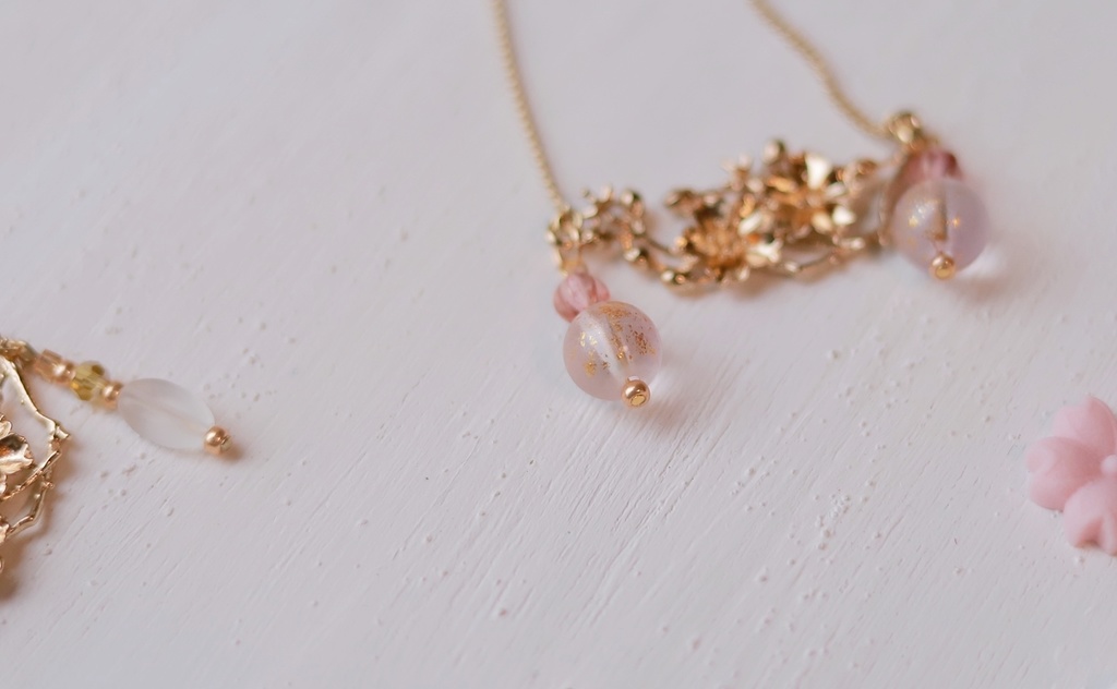 春爛漫・桜のペンダント