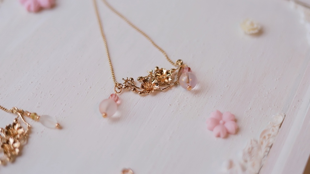 春爛漫・桜のペンダント