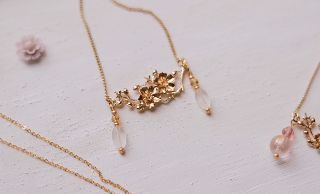 春爛漫・桜のペンダント