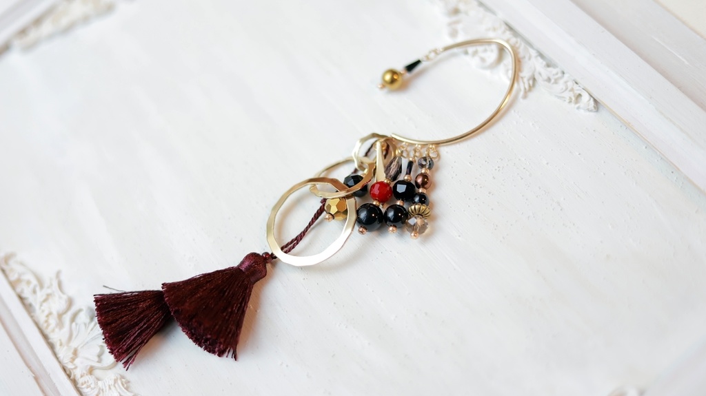 エジプトイメージアクセサリー:かんざし・イヤーフック・ネックレス・ブレスレット