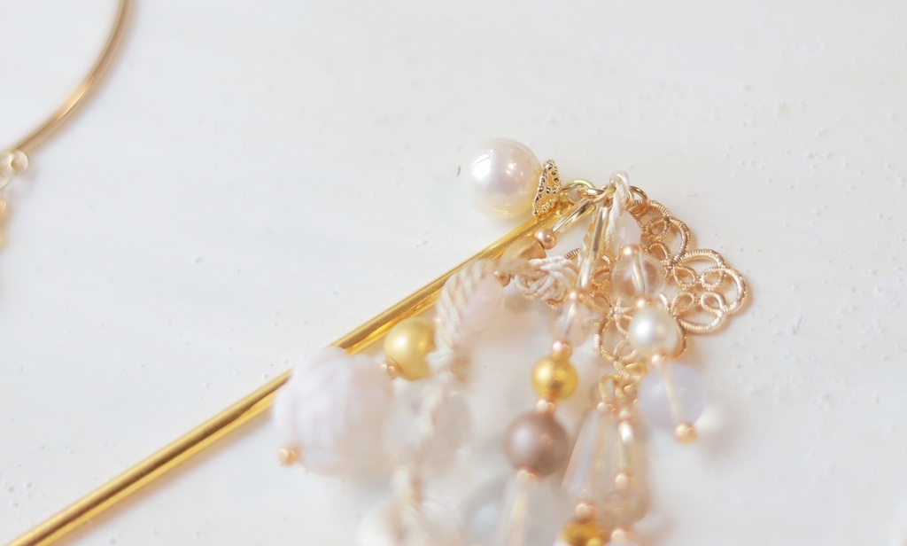 淡水パールの白金アクセサリー