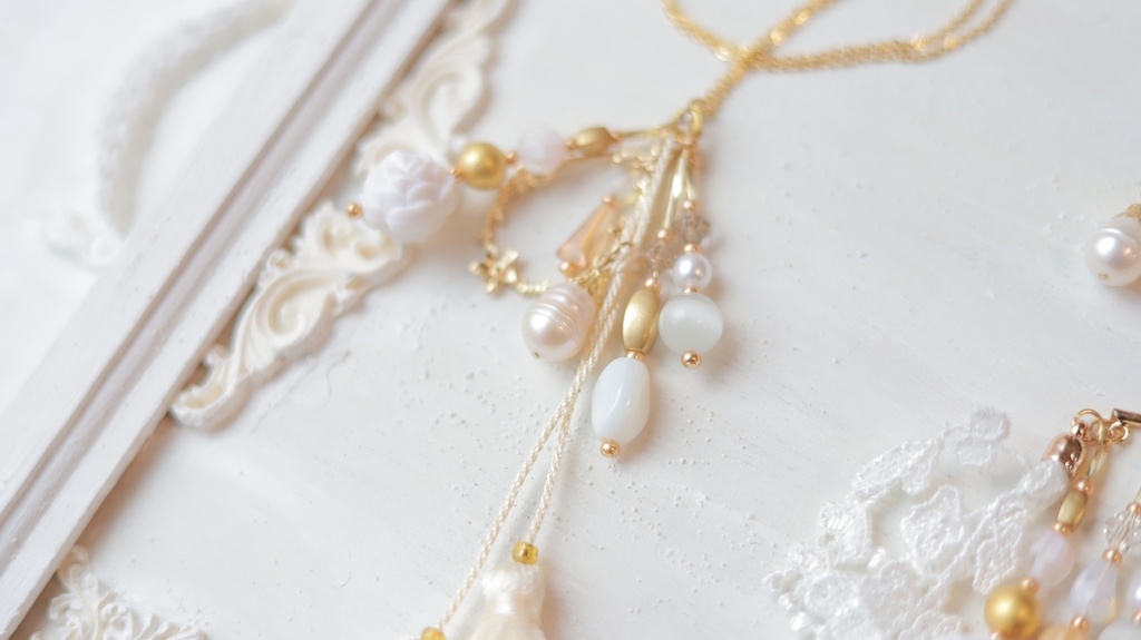 淡水パールの白金アクセサリー