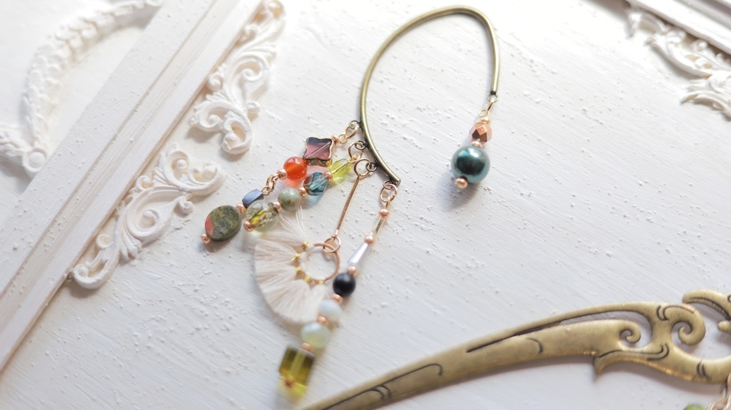 聖なる古代都市かんざしとイヤーフック