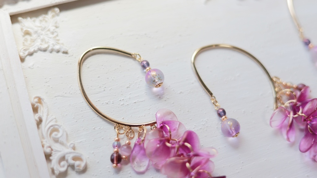 藤の長房イヤーフック2023