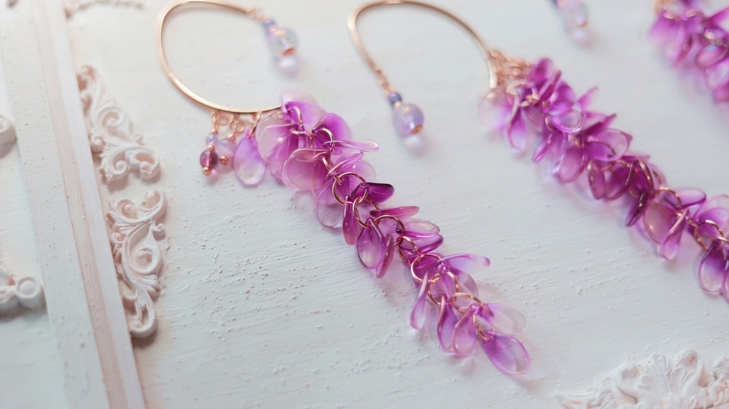 藤の長房イヤーフック2023