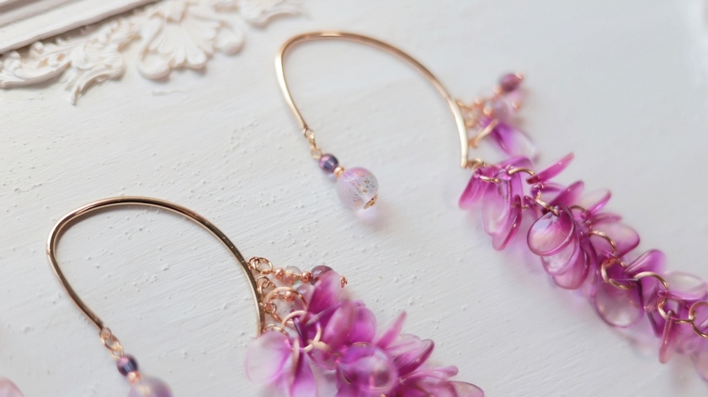 藤の長房イヤーフック2023