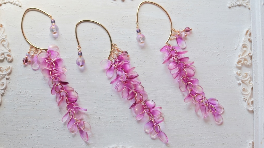 藤の長房イヤーフック2023