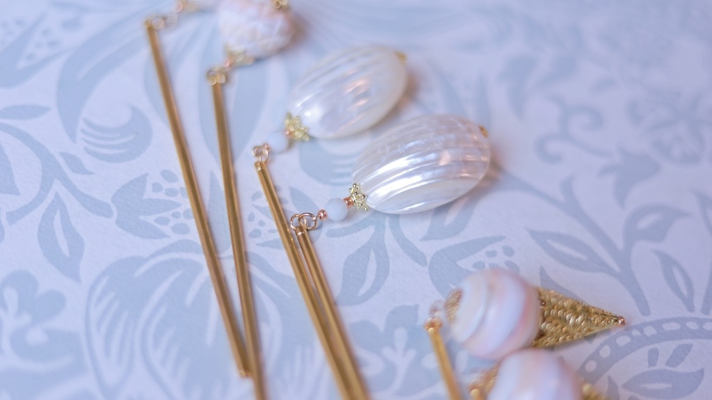 一玉かんざし・貝(アイスクリーム他)