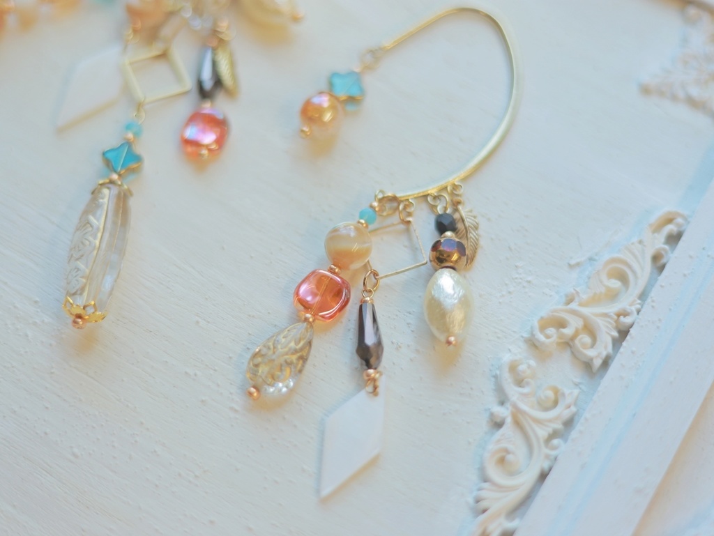 アルハイゼン・カーヴェ・イメージかんざし&イヤーフック