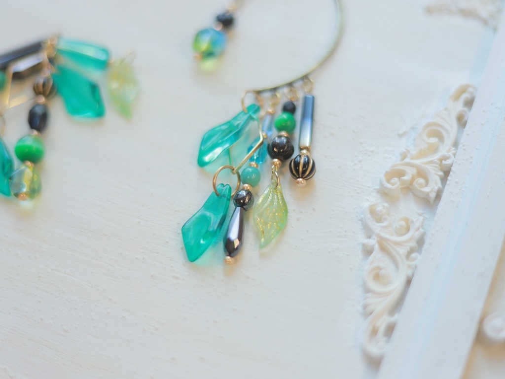 アルハイゼン・カーヴェ・イメージかんざし&イヤーフック