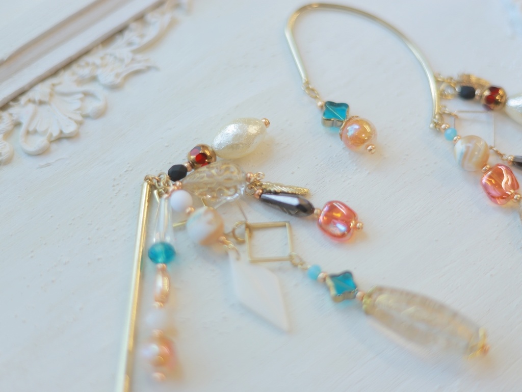 アルハイゼン・カーヴェ・イメージかんざし&イヤーフック