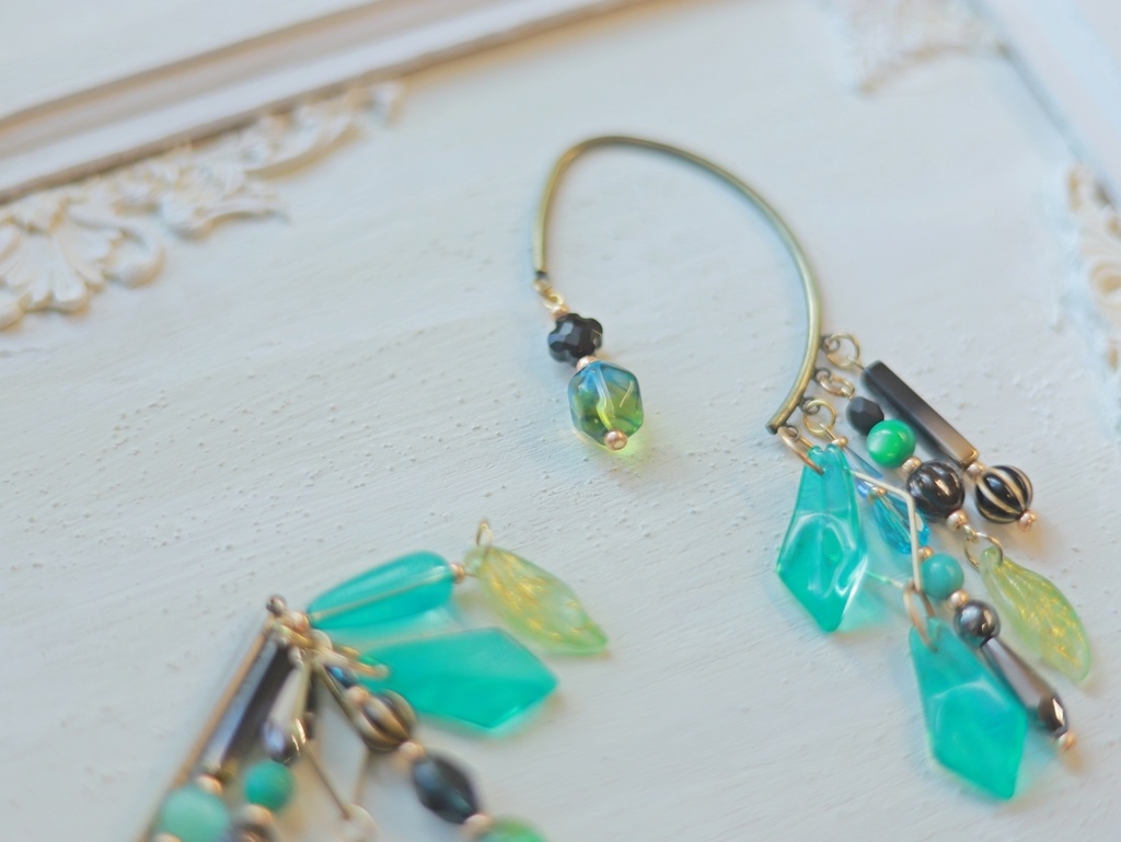 アルハイゼン・カーヴェ・イメージかんざし&イヤーフック