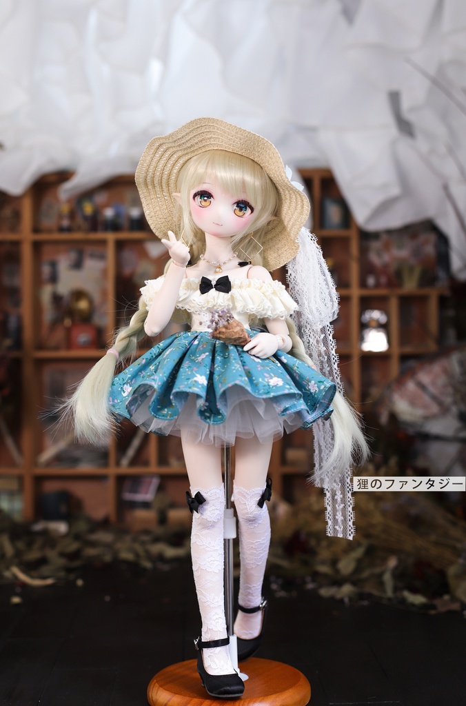 MDD kumako 1/4 ドレス 服 巫女-