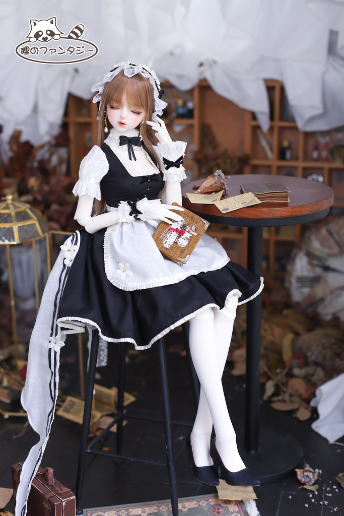 即納 Sdgr Sd少女 可愛いメイド 1 3ドールサイズ 狸のファンタジー Booth