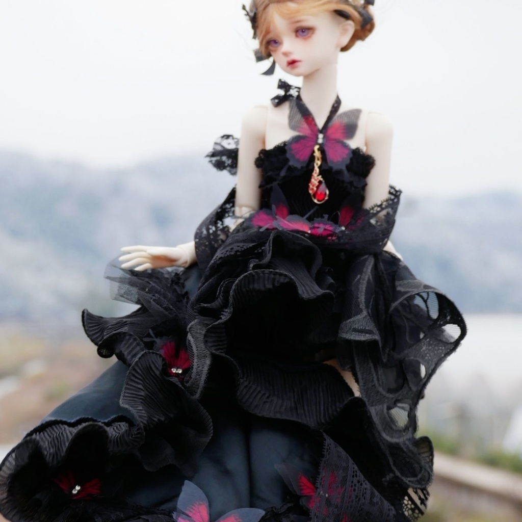 蝶の礼服(1/3・1/4・1/6ドール共通)