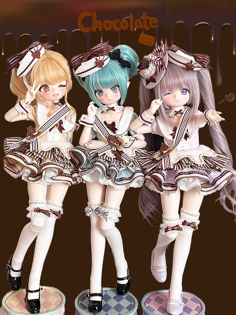「即纳」ショコラ (MDD ・kumako ドール)