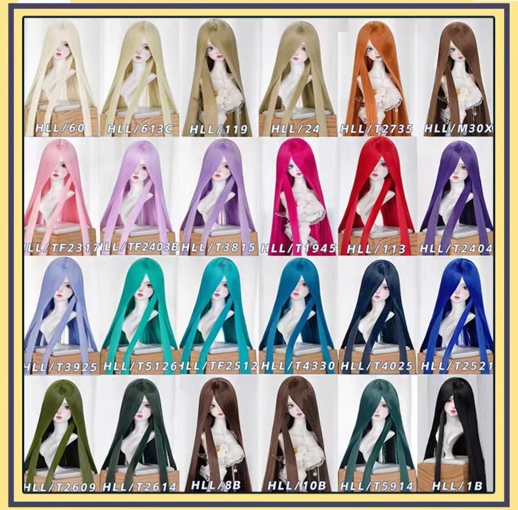 くまくまツインテール (7-8inch・8-9inchウィッグ)