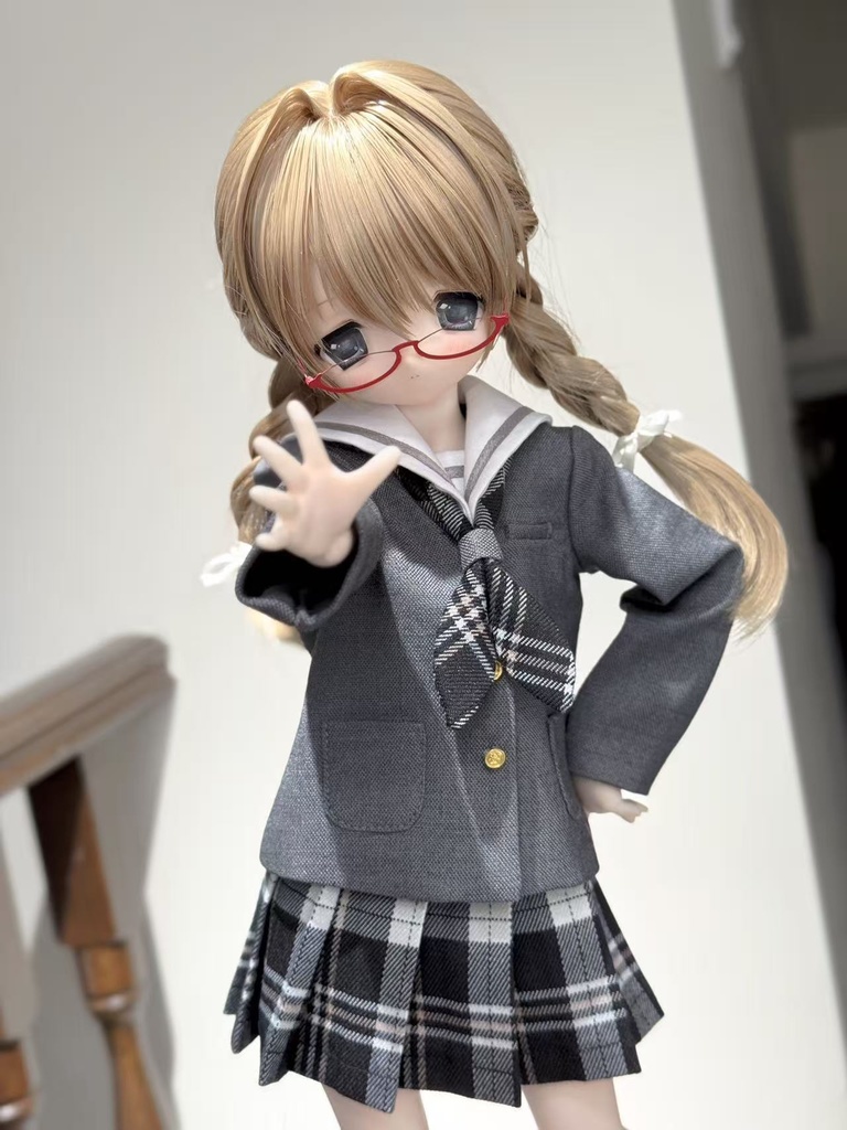「即纳」猫学院セーラー服 (1/4ドール共通)