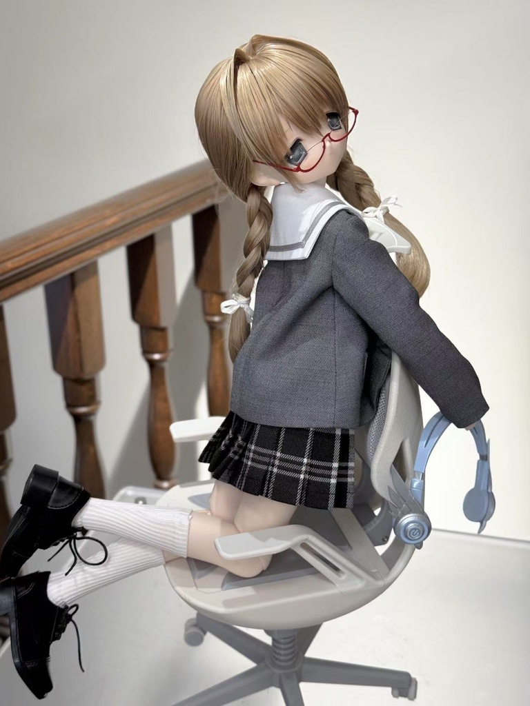 「即纳」猫学院セーラー服 (1/4ドール共通)