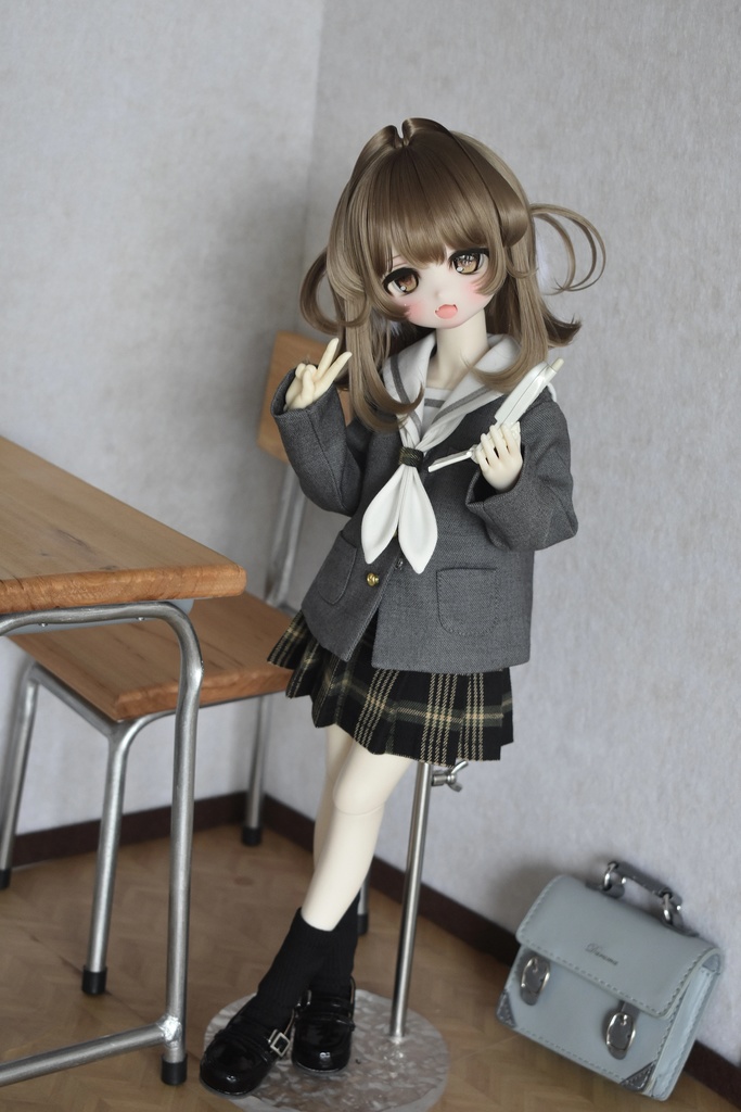 「即纳」猫学院セーラー服 (1/4ドール共通)