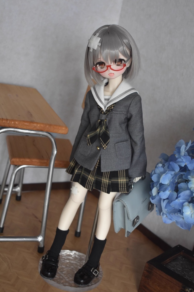 「即纳」猫学院セーラー服 (1/4ドール共通)