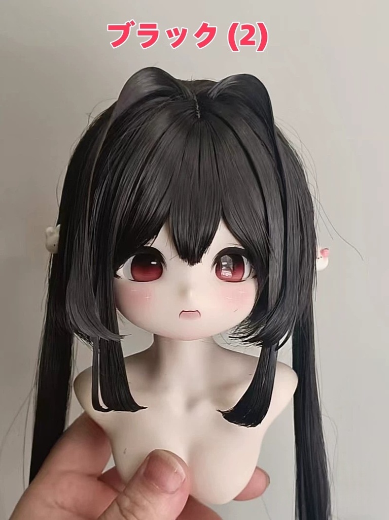 ネコミミ「7-8inch・8-9inchウィッグ」(カラーは40色以上)