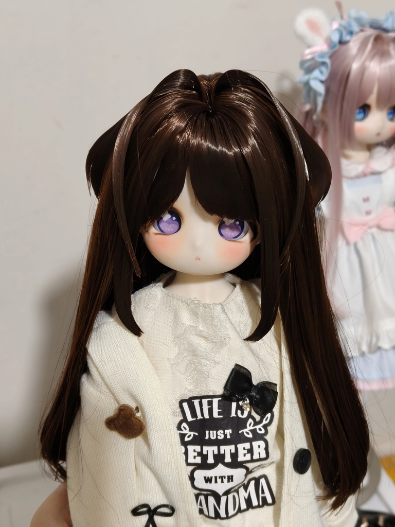 もこもこうさぎ 「7-8inch・8-9inchウィッグ」(カラーは50色以上)