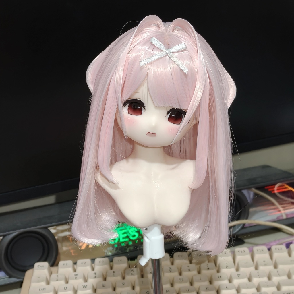 もこもこうさぎ 「7-8inch・8-9inchウィッグ」(カラーは50色以上)