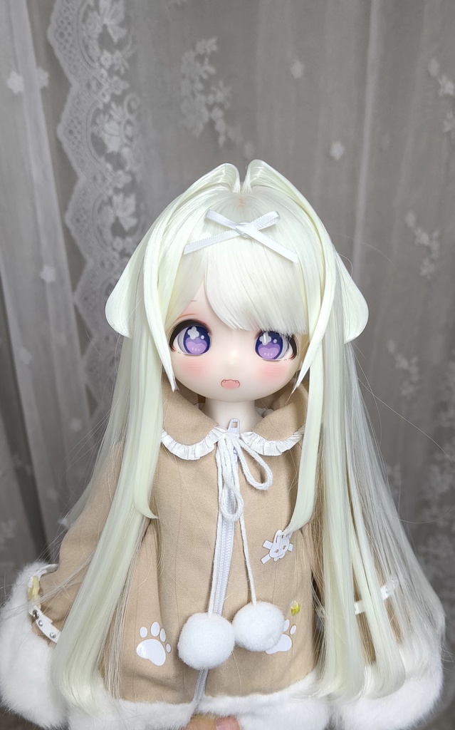 もこもこうさぎ 「7-8inch・8-9inchウィッグ」(カラーは50色以上)